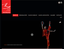 Tablet Screenshot of chinesedance.ca